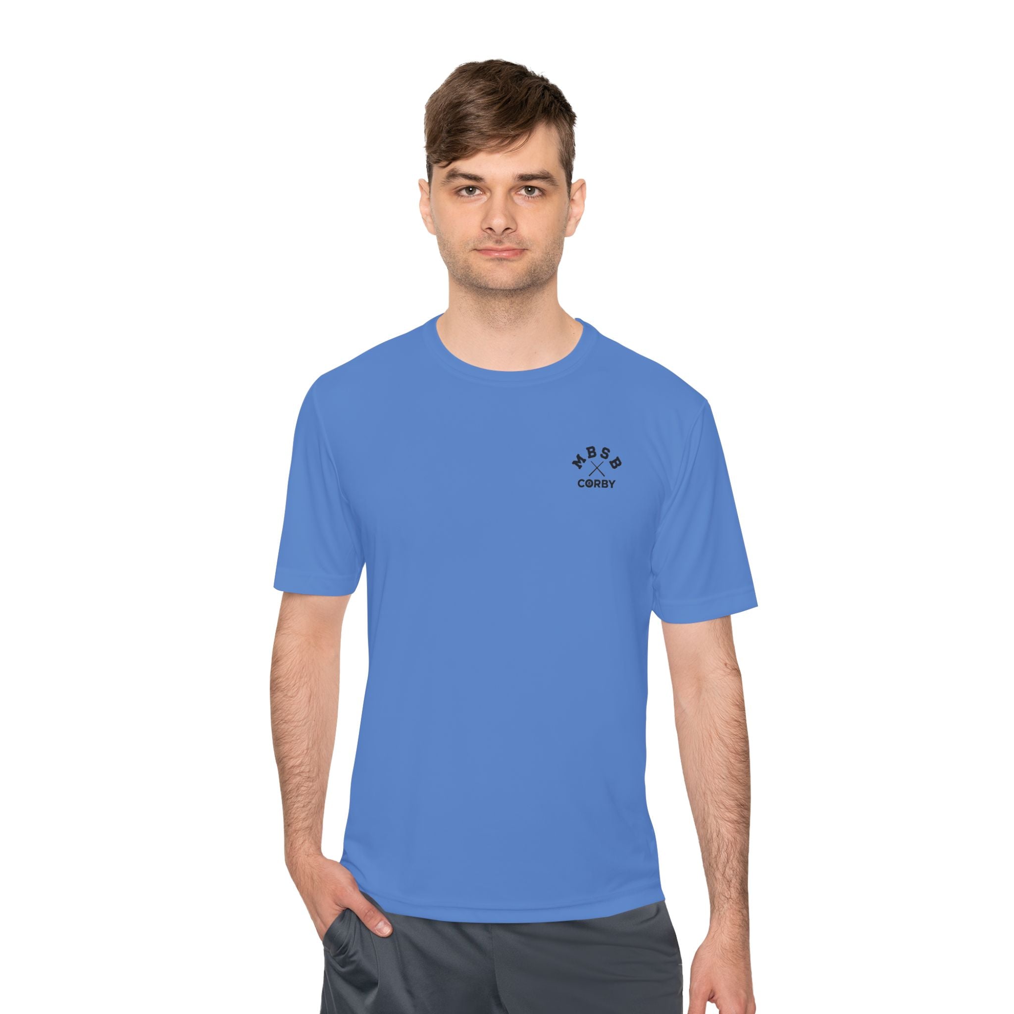 mega Break Sports casual Mens Moisture Wicking Tee
