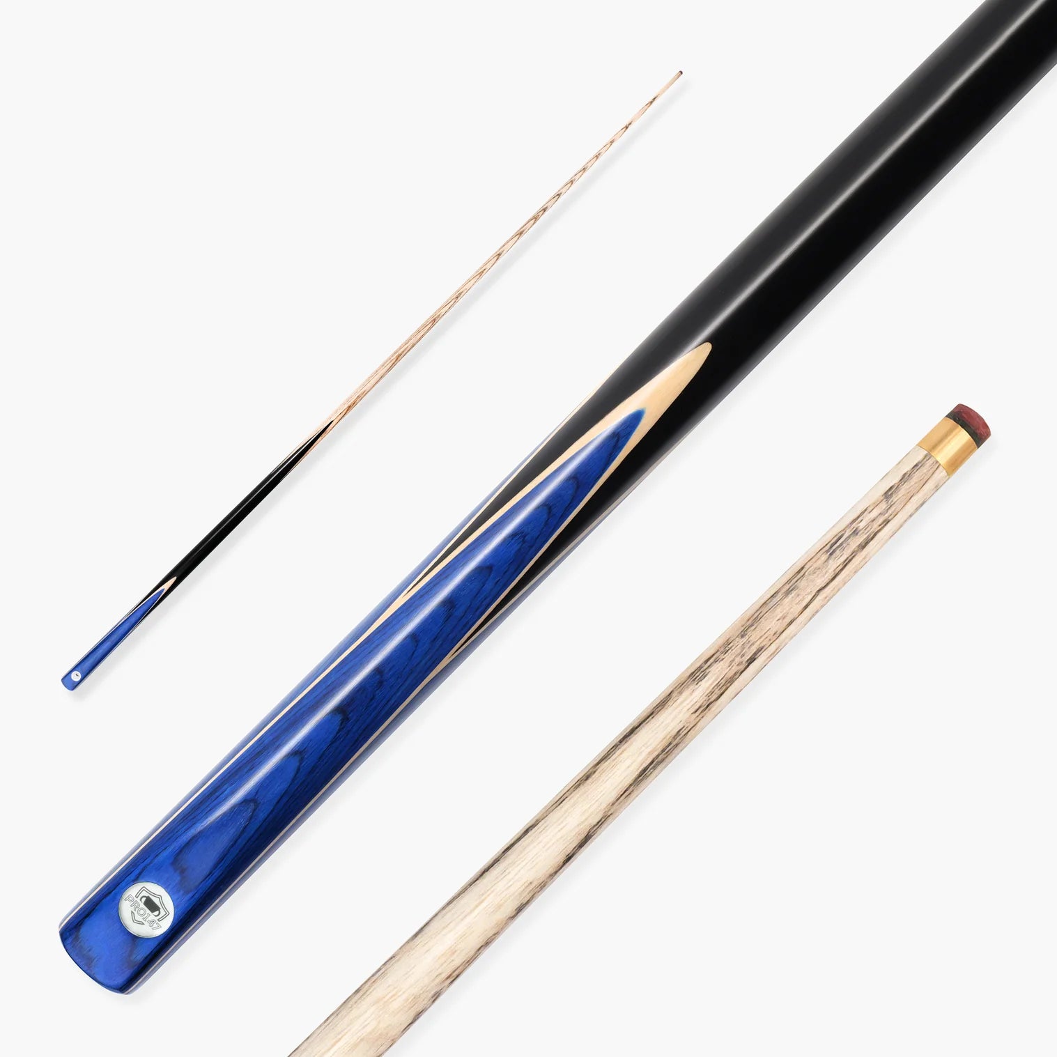 PRO147 Trident 57 Inch 1 Piece Ash Snooker and Pool Cue with 9.5mm Tip