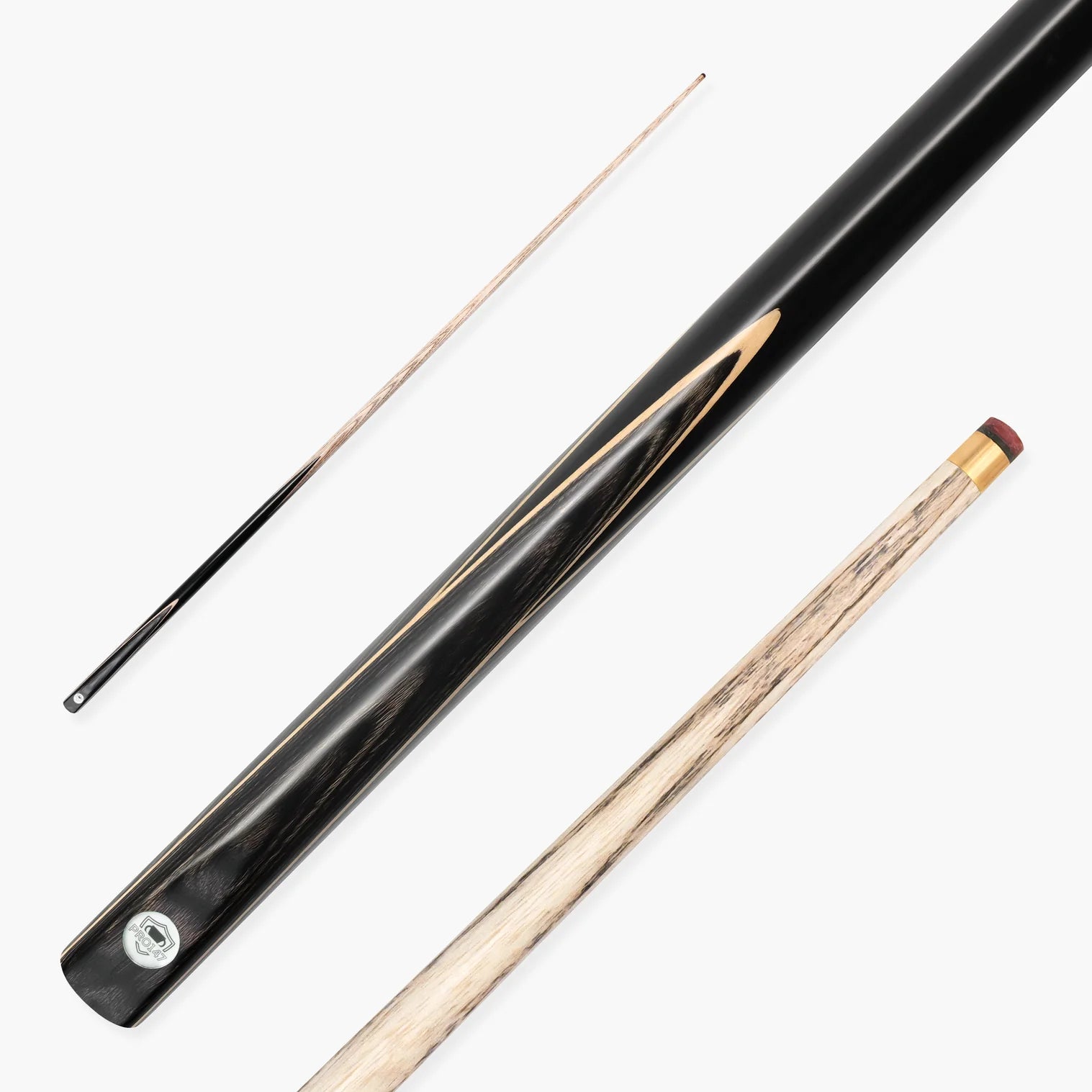 PRO147 Trident 57 Inch 1 Piece Ash Snooker and Pool Cue with 9.5mm Tip