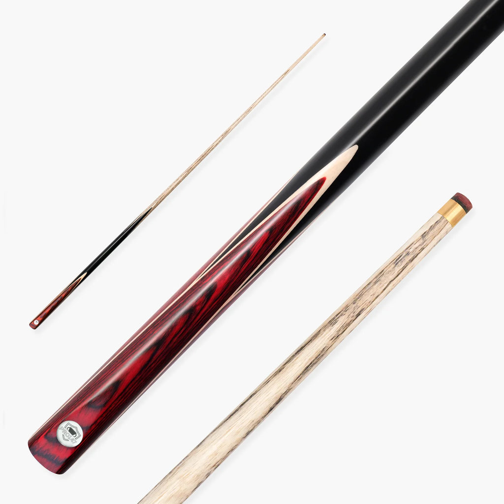 PRO147 Trident 57 Inch 1 Piece Ash Snooker and Pool Cue with 9.5mm Tip