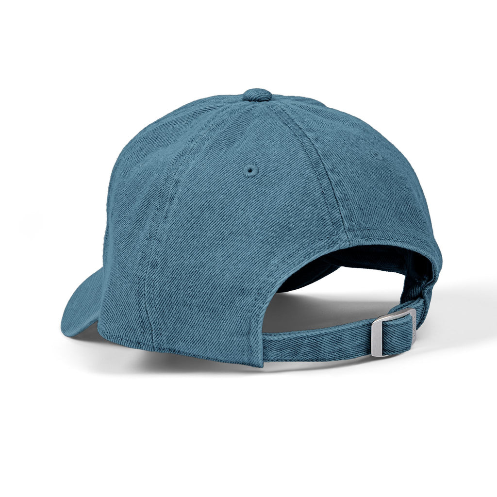 Vintage Patch Denim Hat — 'Mucho Break' Embroidered Baseball Cap