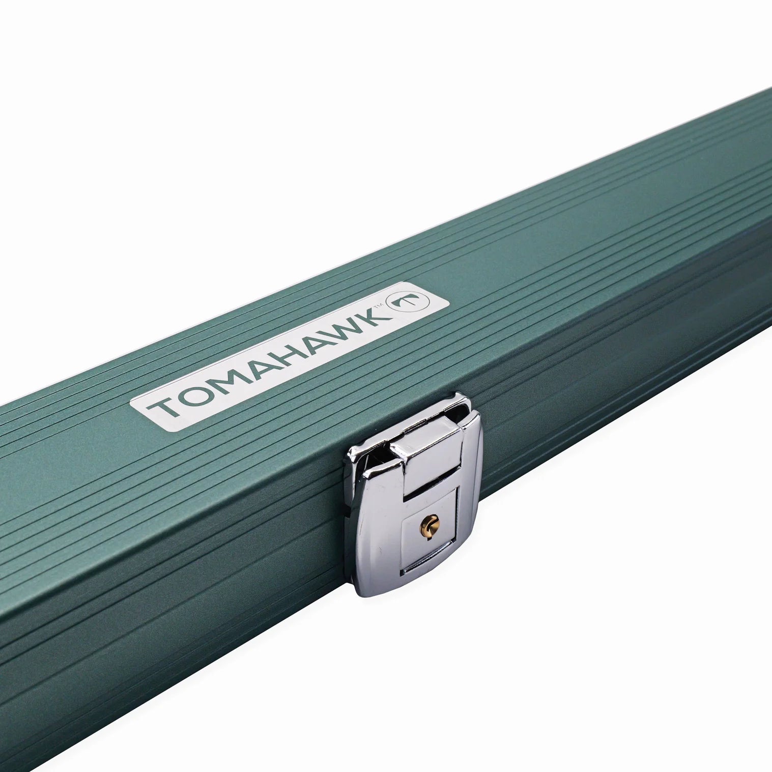 Tomahawk One Piece Aluminium Snooker Pool Cue Case – Holds 2x One Piece Cues