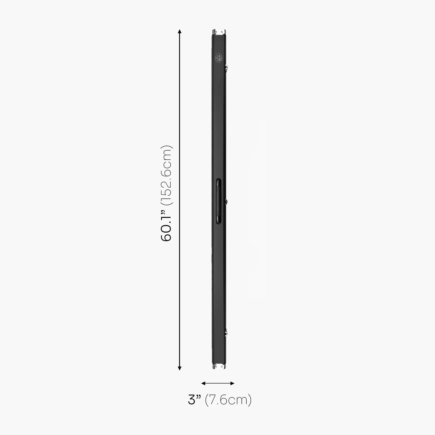 Baize Master SATIN LINE 1pc Luxury Aluminium Cue Case - Holds 2 x 1pc Cues