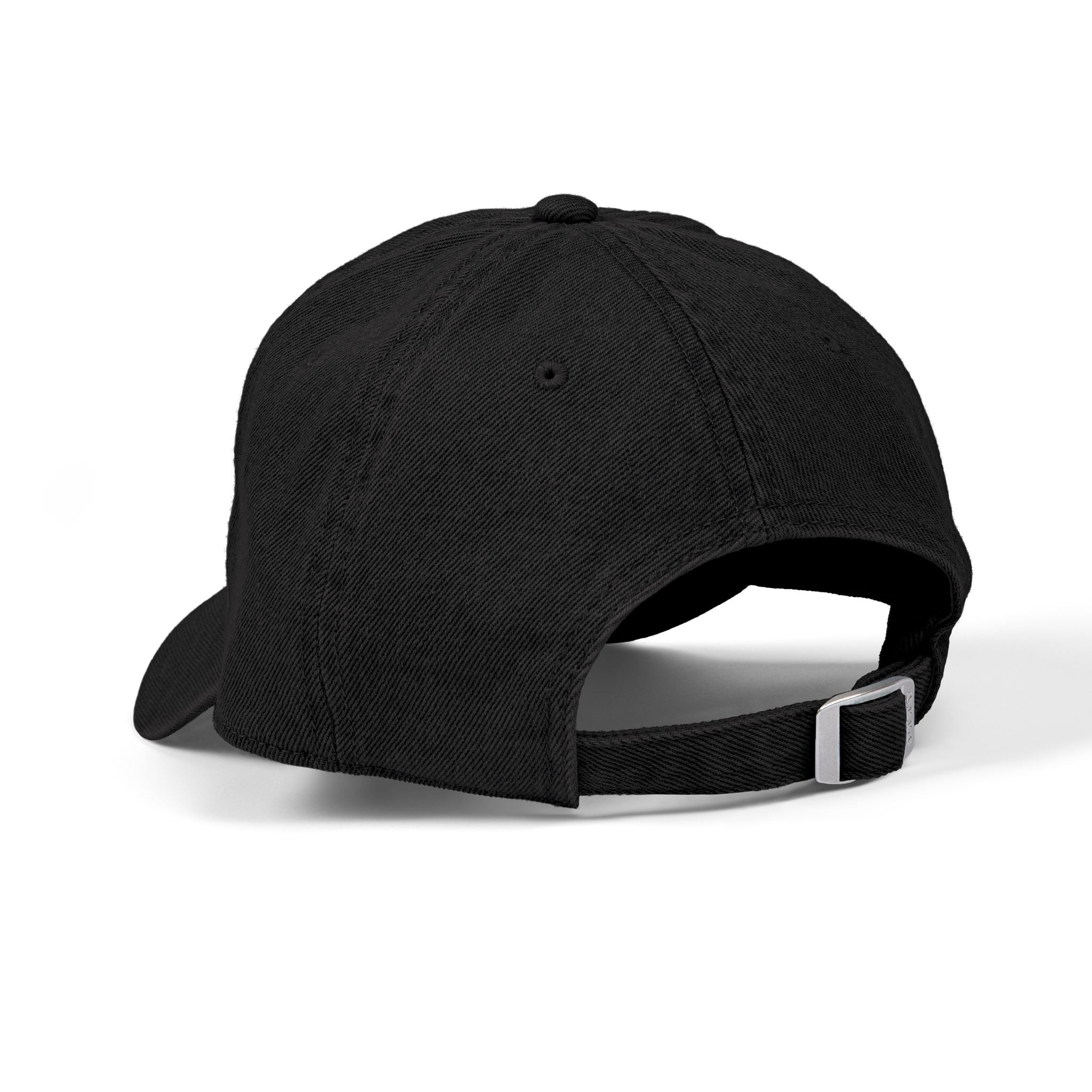 Vintage Patch Denim Hat — 'Mucho Break' Embroidered Baseball Cap
