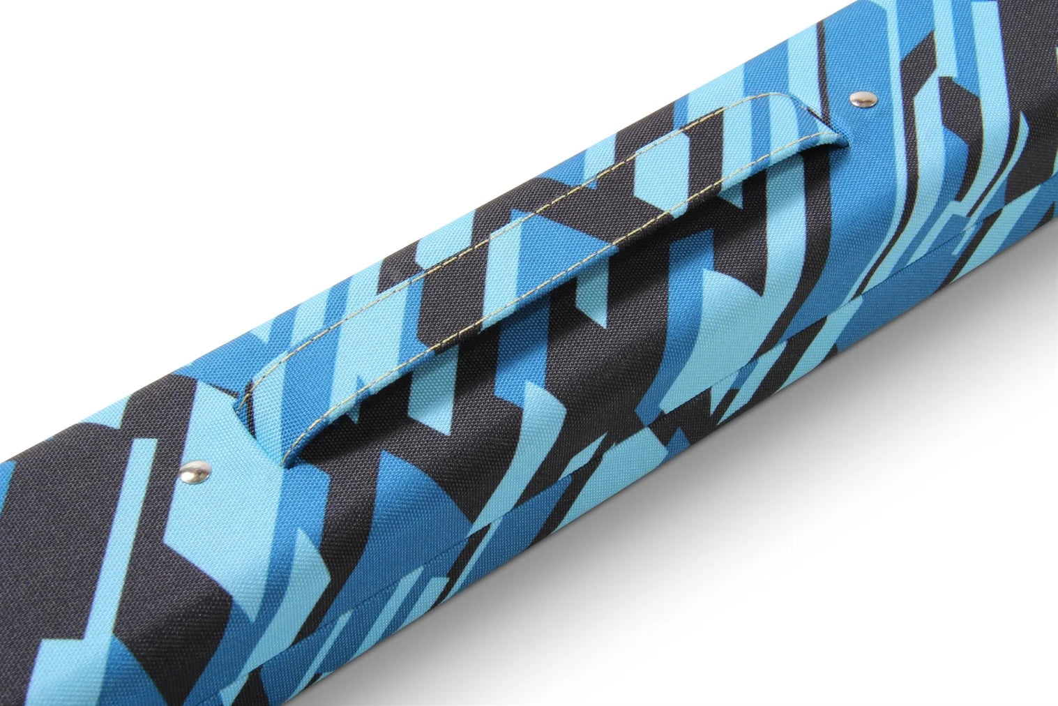 POSTMODERN 1pc Hard Snooker Pool Cue Case with Tough Plastic Ends - Holds 2 Cues - Various Colours
