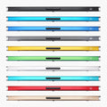 Baize Master SATIN LINE 1pc Luxury Aluminium Cue Case - Holds 2 x 1pc Cues