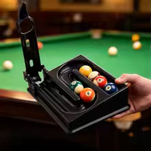 Pool Ball Triangle Rack – Fixed-Point Solo Practice Dispenser