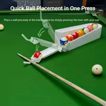 Precision Pool Ball Triangle Rack – Solo Practice Dispenser