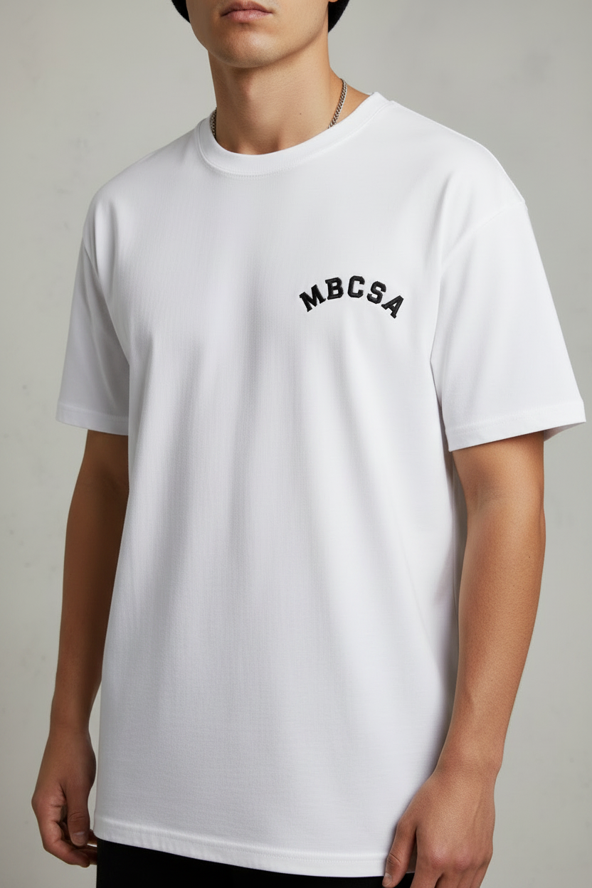 MBCSA Fitted T-Shirt on Person