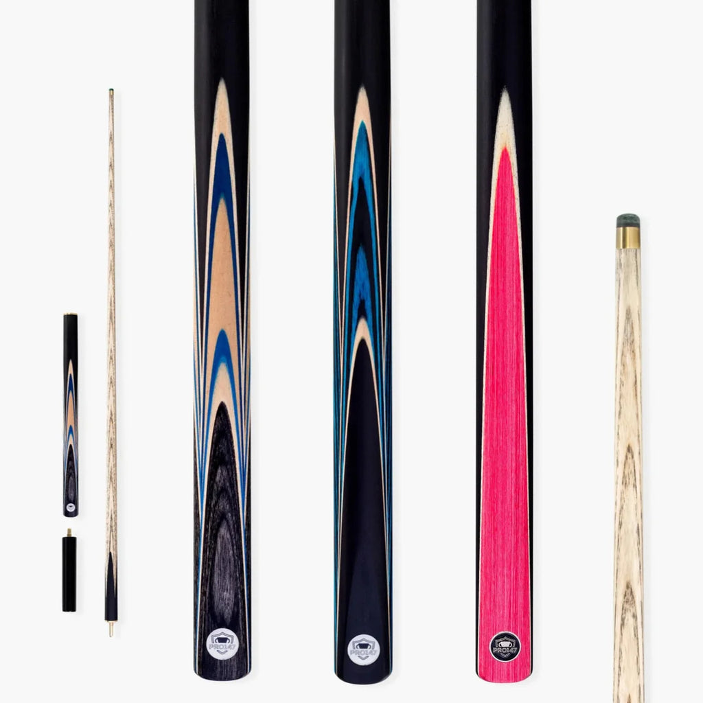 PRO147 Pearl Series 57" 3/4 Joint Snooker and Pool Cue 9.5mm Tip
